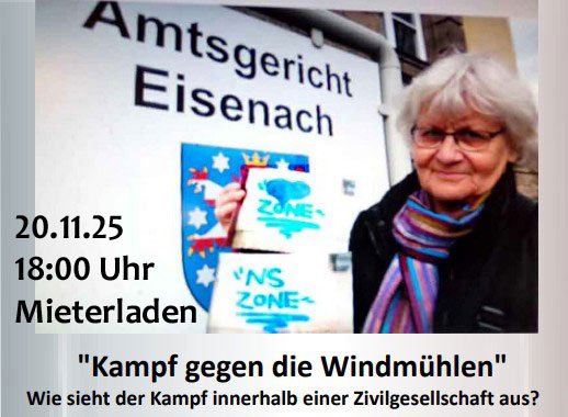 Irmela Mensah-Schramm 20.11.25 Veranstaltung mit Irmela Mensah-Schramm im Mieterladen