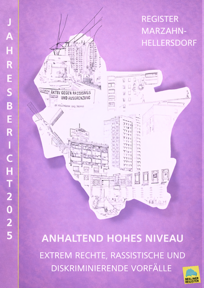 Titelbild Bezirksbericht 2025 des Marzahn-Hellersdorfer Register