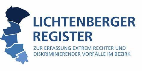 Logo des Lichtenberger Registers mit den verschiedenen Bezirksteilen