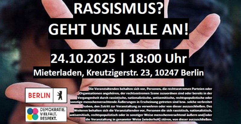 Rassismus geht uns alle an
